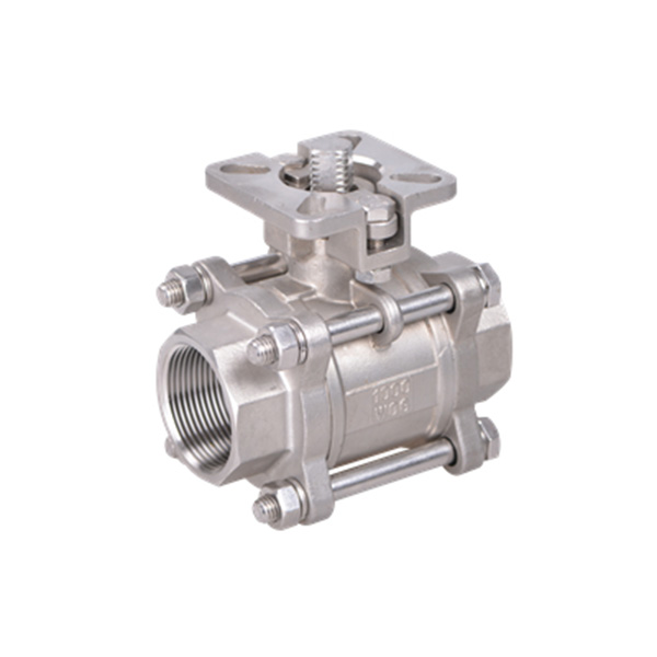 3pc High Platform Ball Valve
